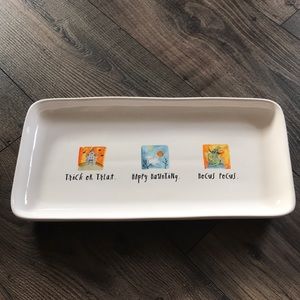 Rae Dunn Halloween tray